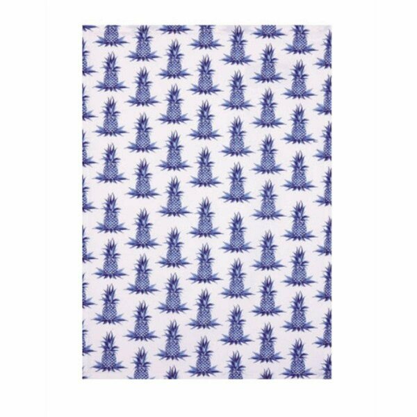 Tarifa 18 x 25 in. Blue Pineaple Kitchen Towel, 4PK TA3120616